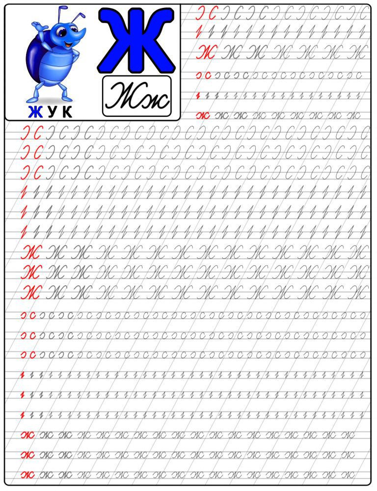 Жи ши пиши с буквой и презентация для 1 класса