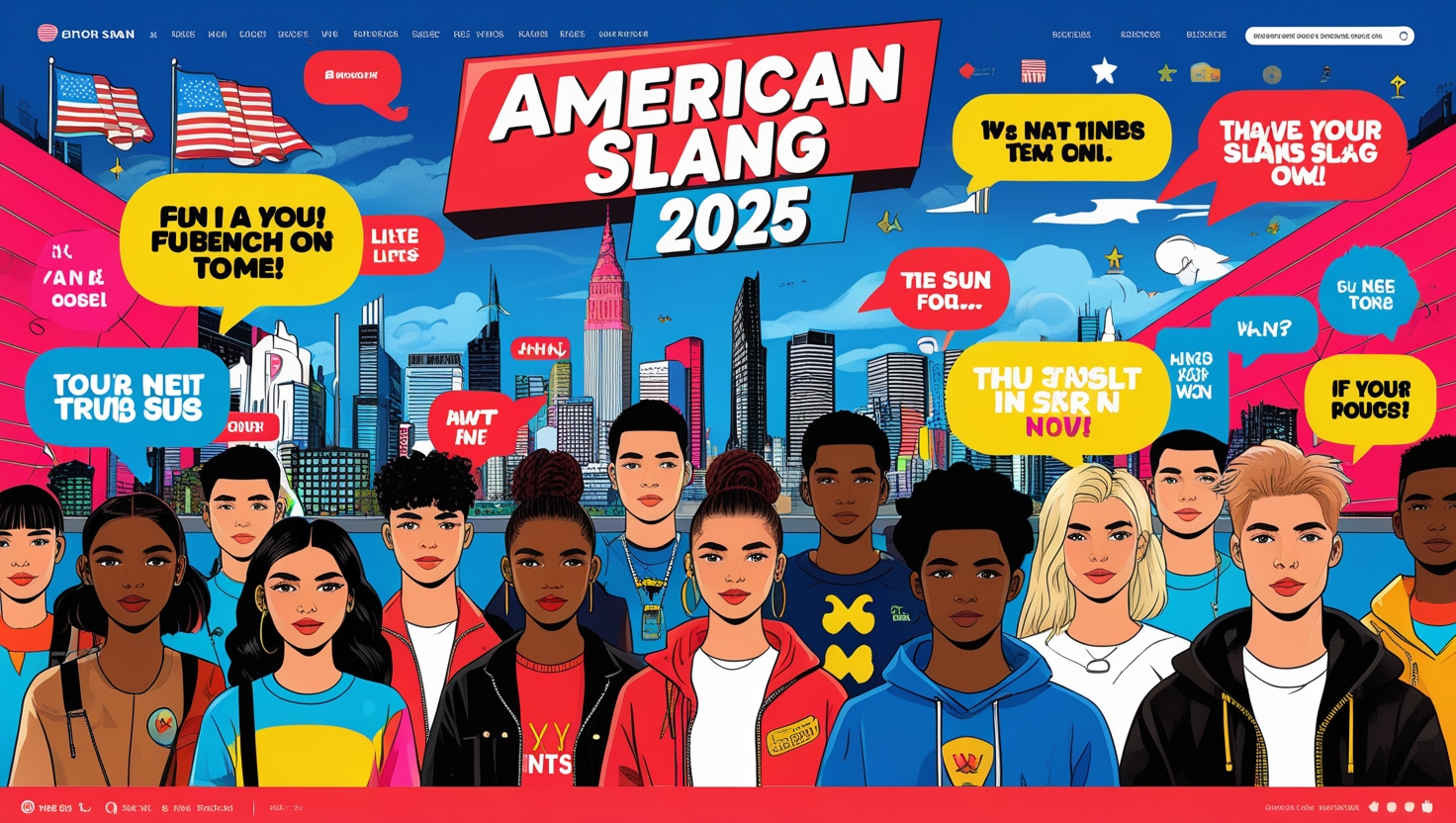 Top-10 американских сленгов 2025 с переводом